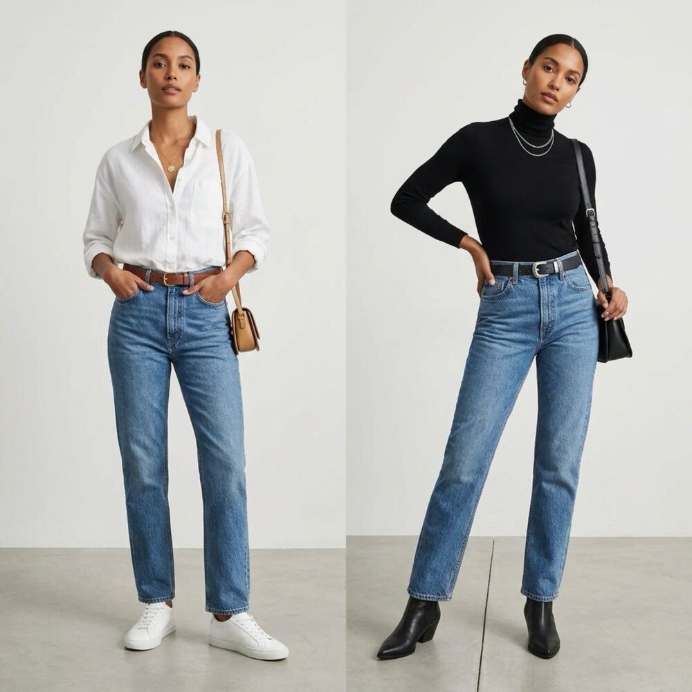 Women's 29x29" Levi's 70's High Slim Straight Leg Jeans Zip Fly Sonoma Case Wash